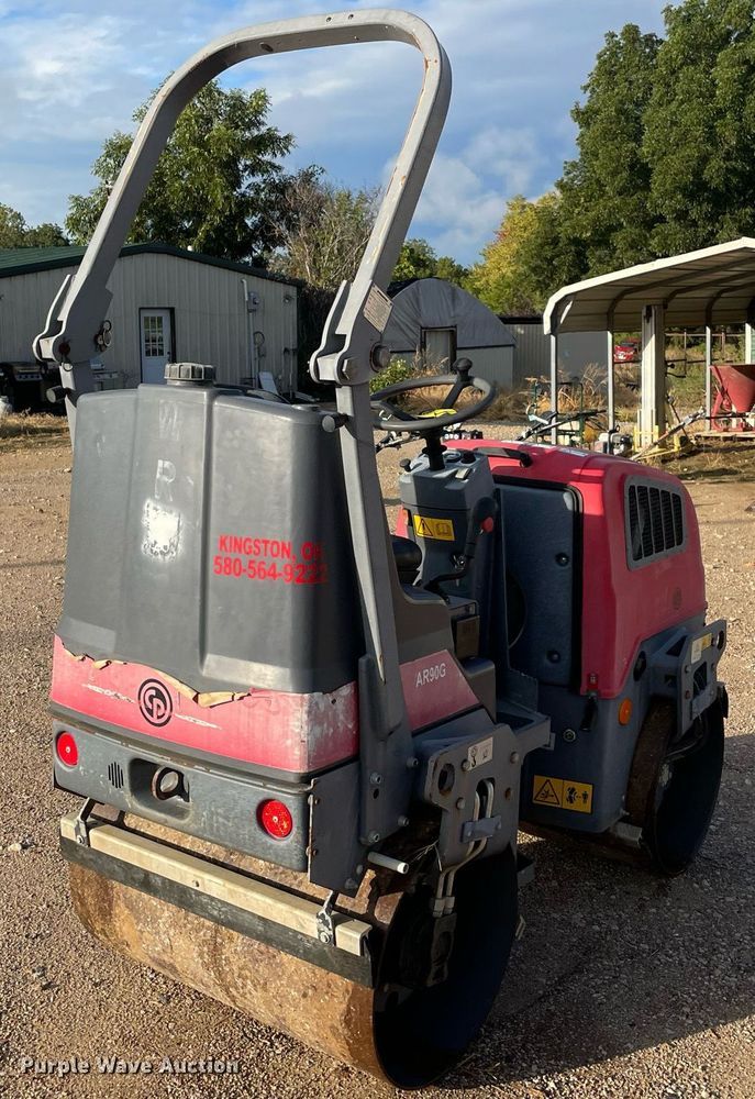 image for item NA9552 Chicago Pneumatic AR90G  double drum vibratory roller