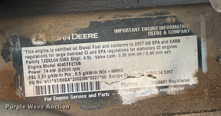 image for item NA9557 2008 Genie GTH-644  telehandler