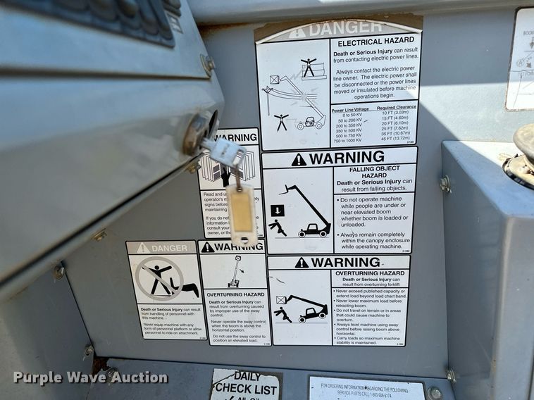 image for item NA9558 2008 Genie GTH-636  telehandler