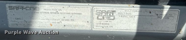 image for item NA9558 2008 Genie GTH-636  telehandler