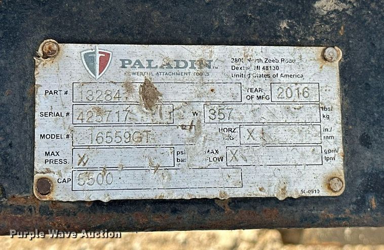 image for item NA9559 2016 Genie GTH-5519  telehandler