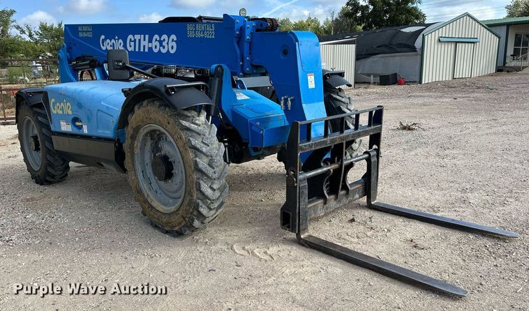 image for item NA9560 2020 Genie GTH-636  telehandler