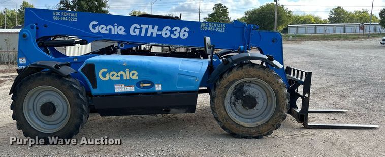 image for item NA9560 2020 Genie GTH-636  telehandler