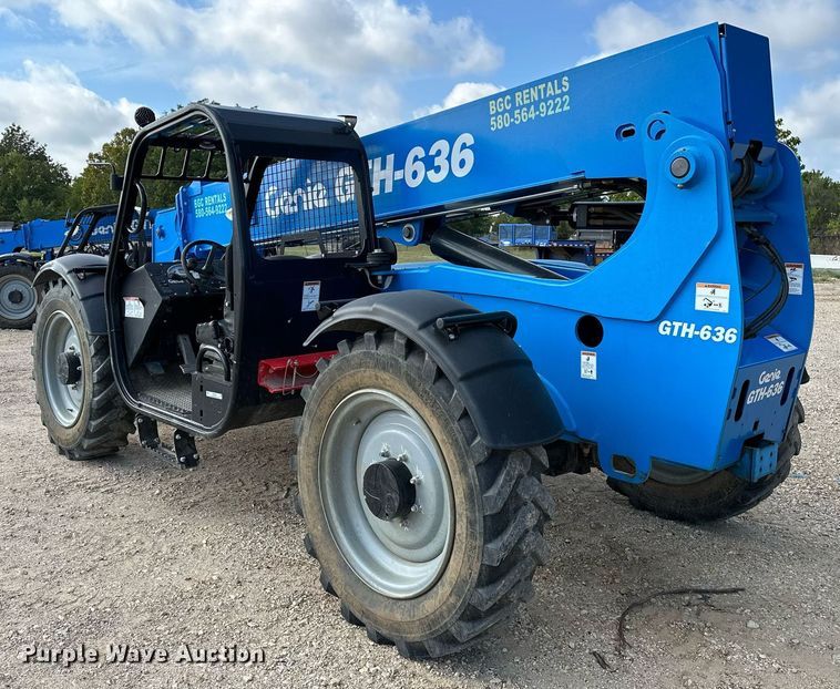 image for item NA9560 2020 Genie GTH-636  telehandler