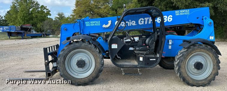 image for item NA9560 2020 Genie GTH-636  telehandler