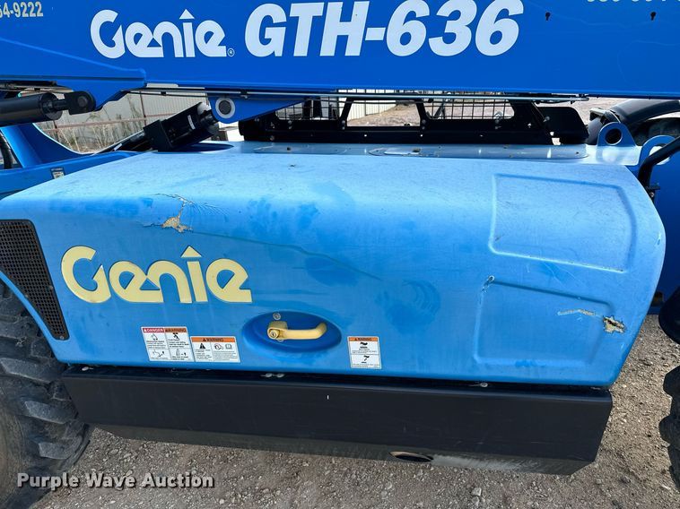 image for item NA9560 2020 Genie GTH-636  telehandler