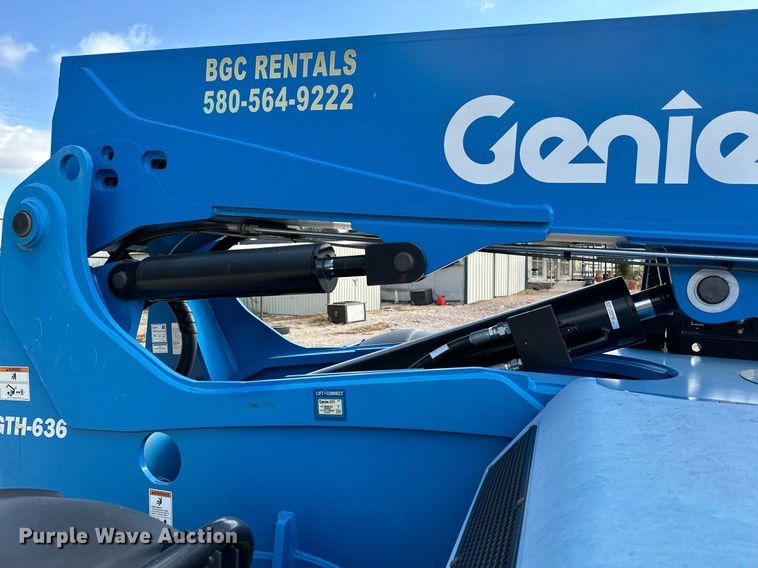 image for item NA9560 2020 Genie GTH-636  telehandler