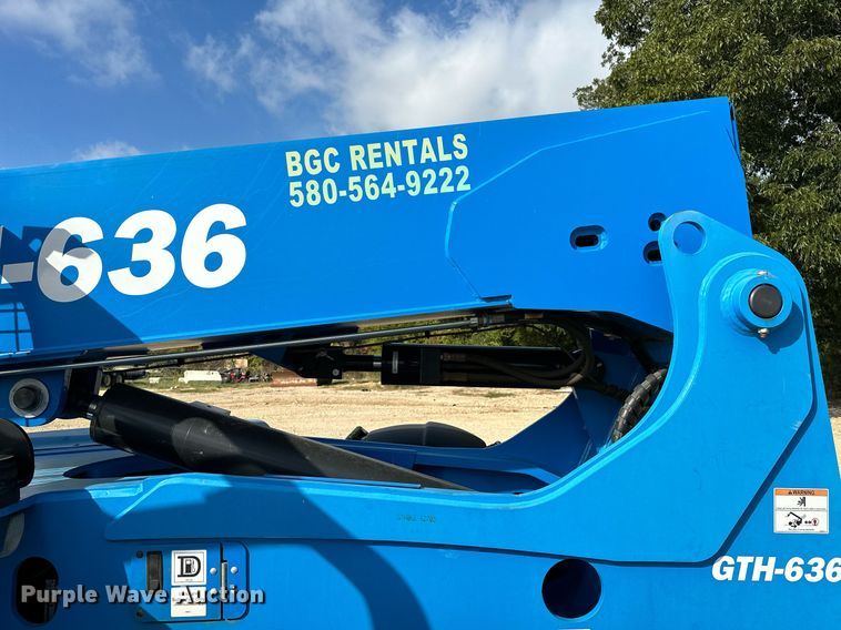 image for item NA9560 2020 Genie GTH-636  telehandler