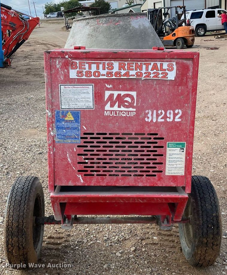 image for item NA9561 Multiquip MC94SHB  concrete mixer