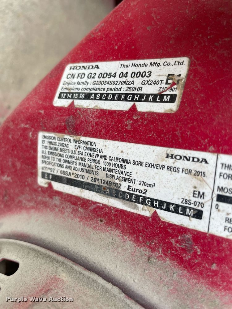 image for item NA9561 Multiquip MC94SHB  concrete mixer