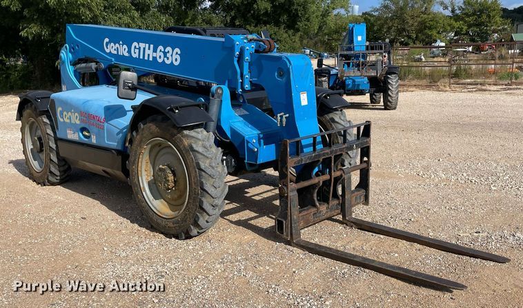 image for item NA9562 2018 Genie GTH-636  telehandler