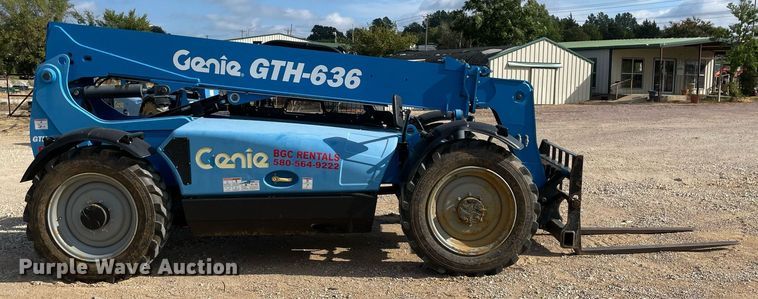 image for item NA9562 2018 Genie GTH-636  telehandler