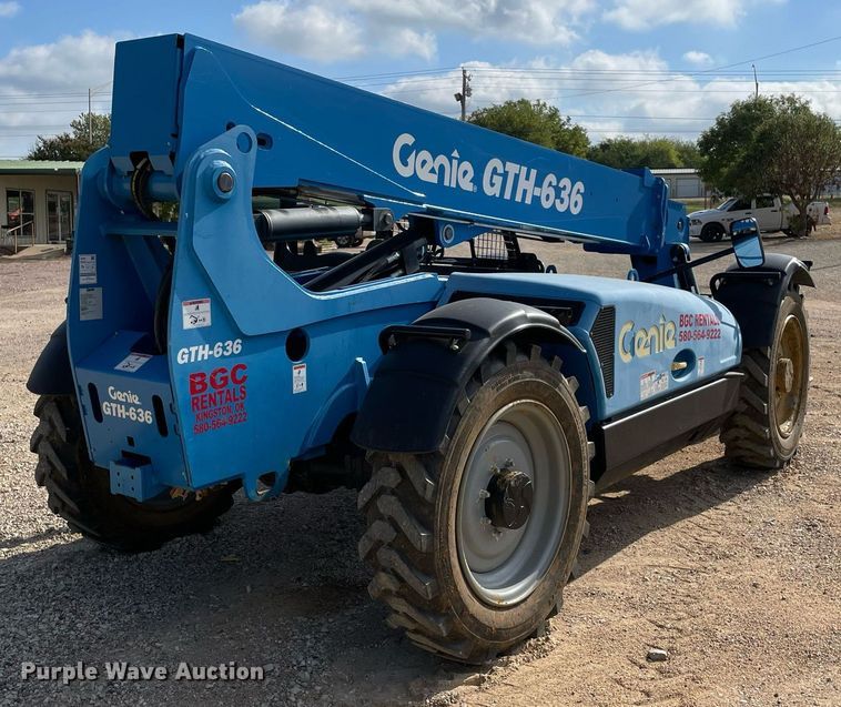 image for item NA9562 2018 Genie GTH-636  telehandler