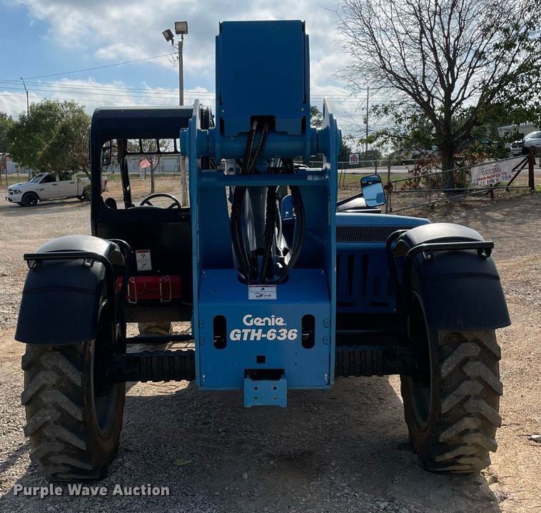image for item NA9562 2018 Genie GTH-636  telehandler