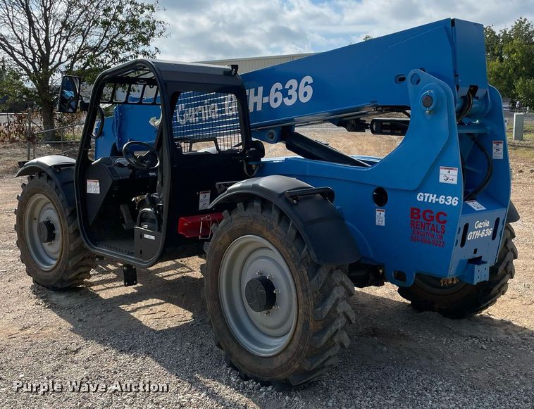 image for item NA9562 2018 Genie GTH-636  telehandler