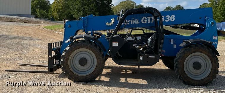 image for item NA9562 2018 Genie GTH-636  telehandler