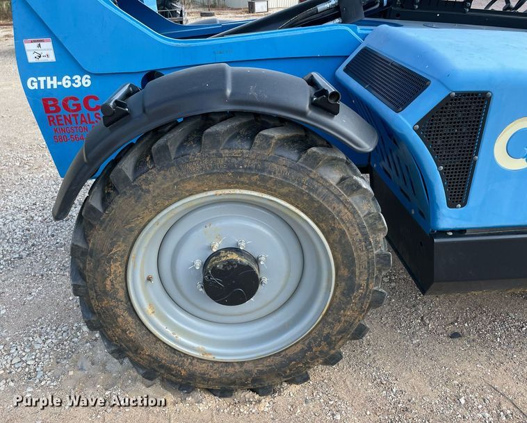 image for item NA9562 2018 Genie GTH-636  telehandler
