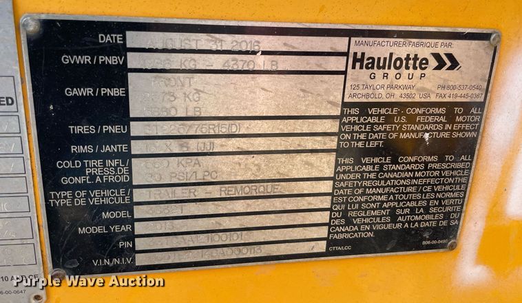 image for item NA9574 2016 Haulotte 3632T  boom lift