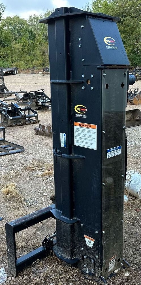 image for item NA9582 Quick Attach  skid steer post driver