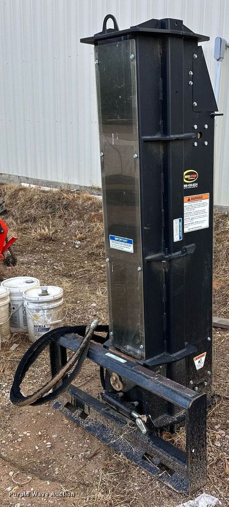 image for item NA9582 Quick Attach  skid steer post driver