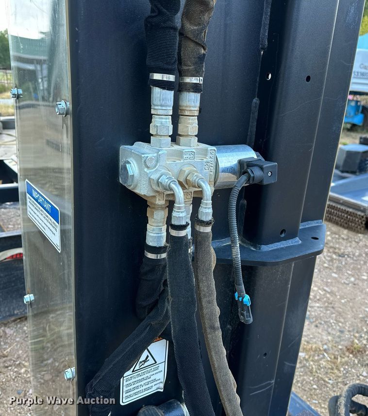 image for item NA9582 Quick Attach  skid steer post driver