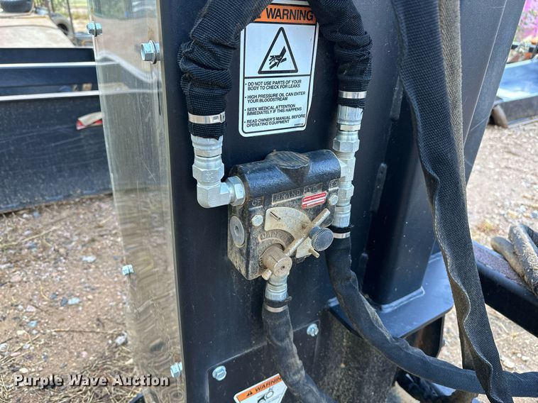 image for item NA9582 Quick Attach  skid steer post driver