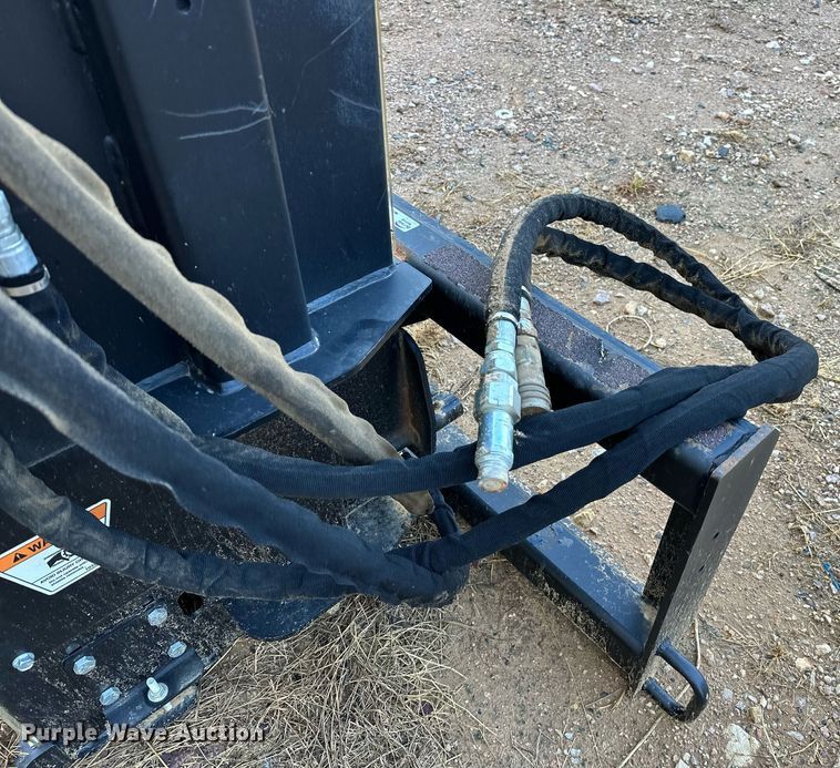 image for item NA9582 Quick Attach  skid steer post driver