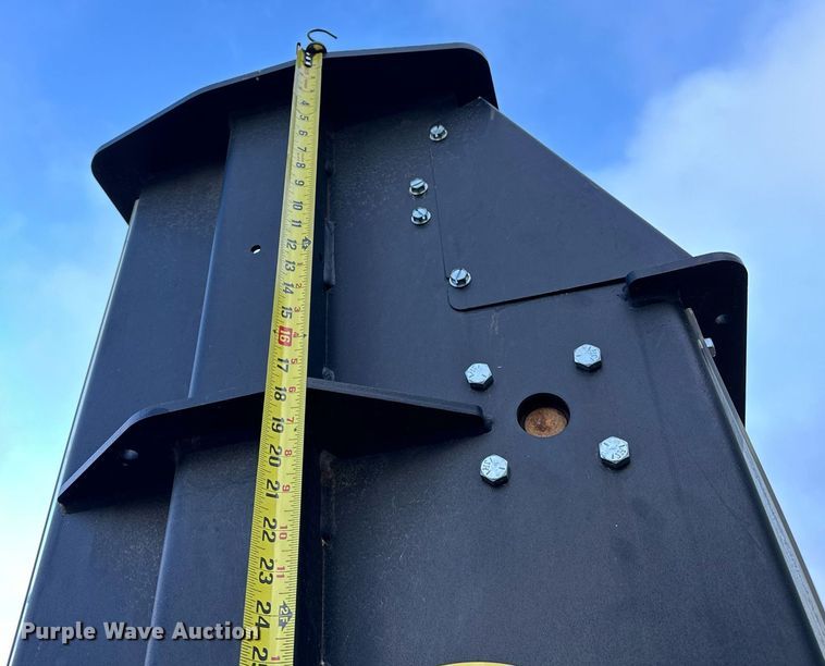 image for item NA9582 Quick Attach  skid steer post driver