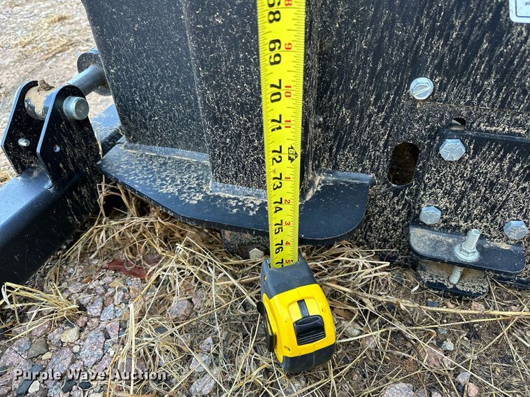 image for item NA9582 Quick Attach  skid steer post driver