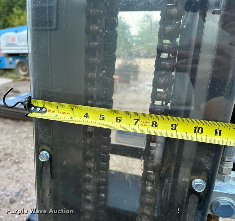 image for item NA9582 Quick Attach  skid steer post driver