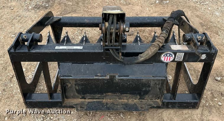 image for item NA9589 Blue Diamond 106033-25  compact utility loader grapple bucket
