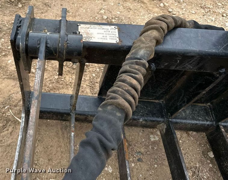 image for item NA9589 Blue Diamond 106033-25  compact utility loader grapple bucket