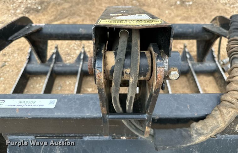 image for item NA9589 Blue Diamond 106033-25  compact utility loader grapple bucket