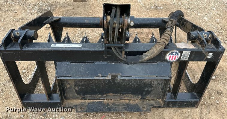 image for item NA9589 Blue Diamond 106033-25  compact utility loader grapple bucket
