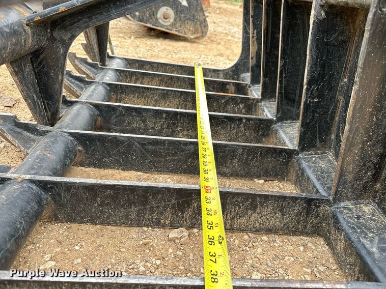 image for item NA9589 Blue Diamond 106033-25  compact utility loader grapple bucket