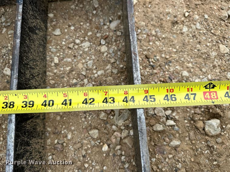 image for item NA9589 Blue Diamond 106033-25  compact utility loader grapple bucket