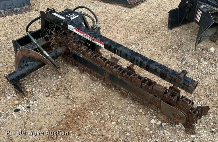 image for item NA9590 Quick Attach  skid steer trencher