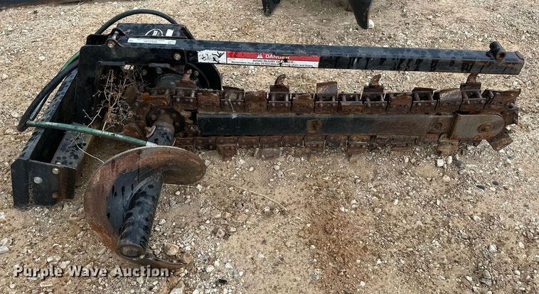 image for item NA9590 Quick Attach  skid steer trencher