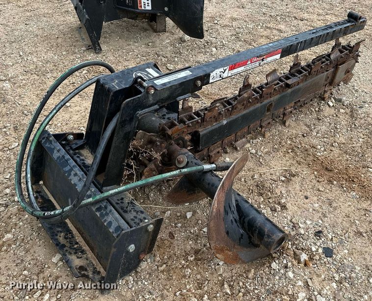 image for item NA9590 Quick Attach  skid steer trencher