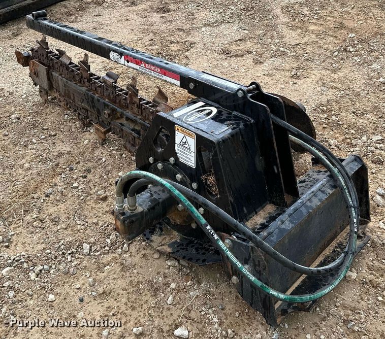 image for item NA9590 Quick Attach  skid steer trencher