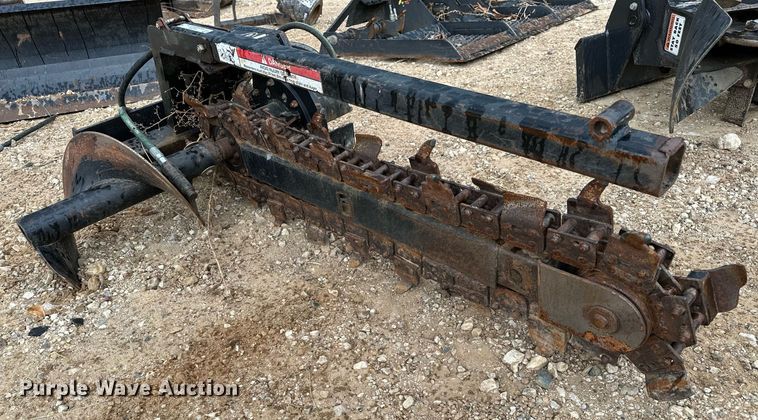 image for item NA9590 Quick Attach  skid steer trencher