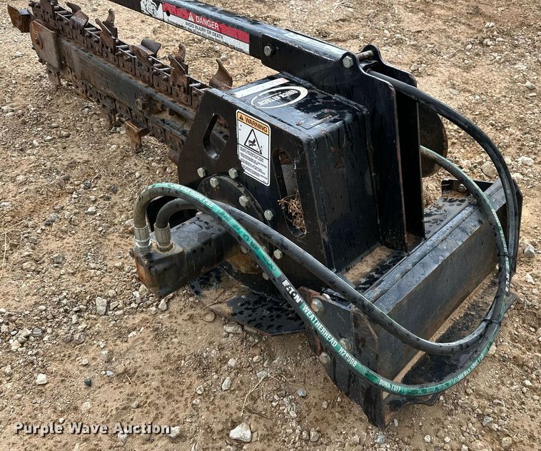 image for item NA9590 Quick Attach  skid steer trencher
