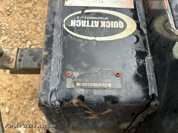 image for item NA9590 Quick Attach  skid steer trencher