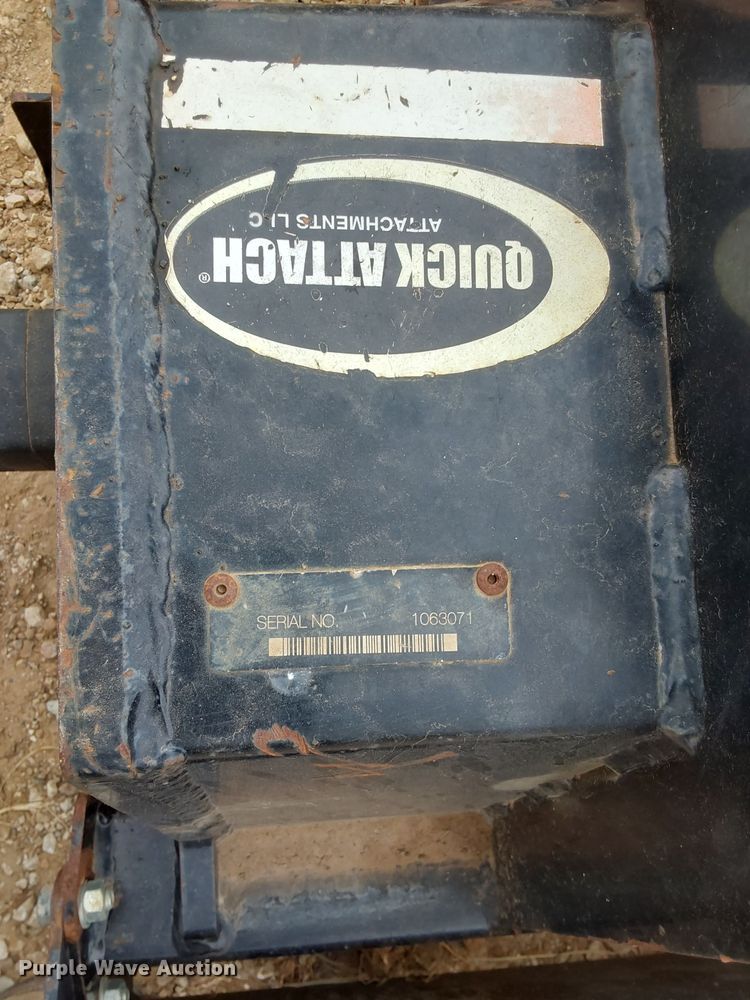 image for item NA9590 Quick Attach  skid steer trencher