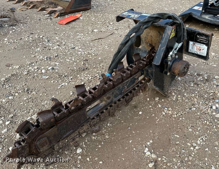 image for item NA9591 Compact utility loader trencher