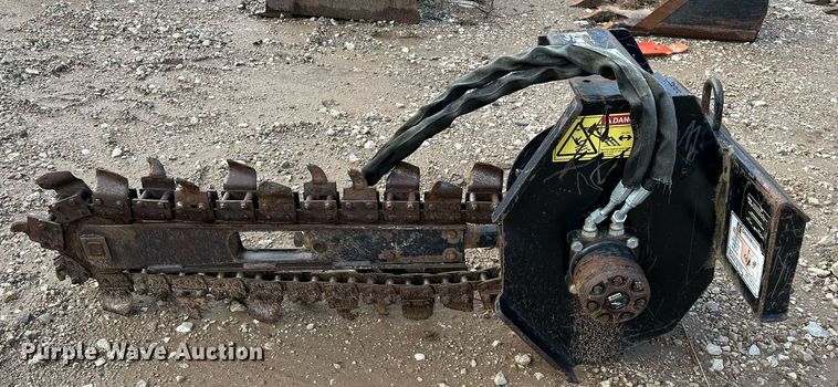 image for item NA9591 Compact utility loader trencher