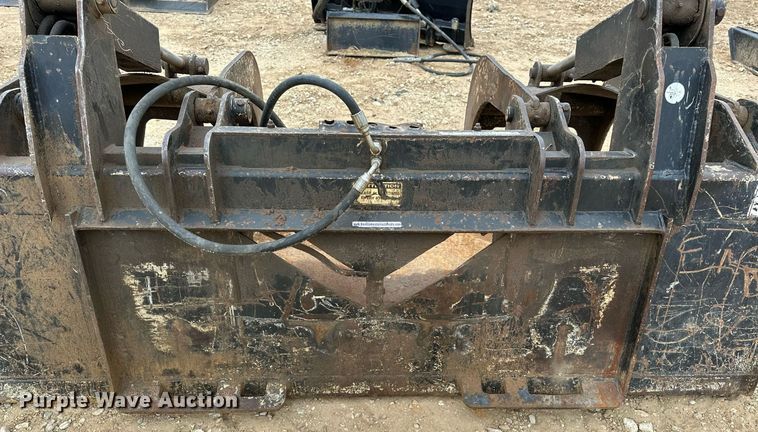 image for item NA9611 Blue Diamond Extreme Duty  skid steer grapple bucket
