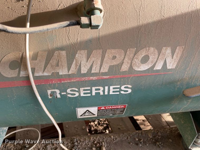 image for item NA9635 2016 Champion R Series  air compressor