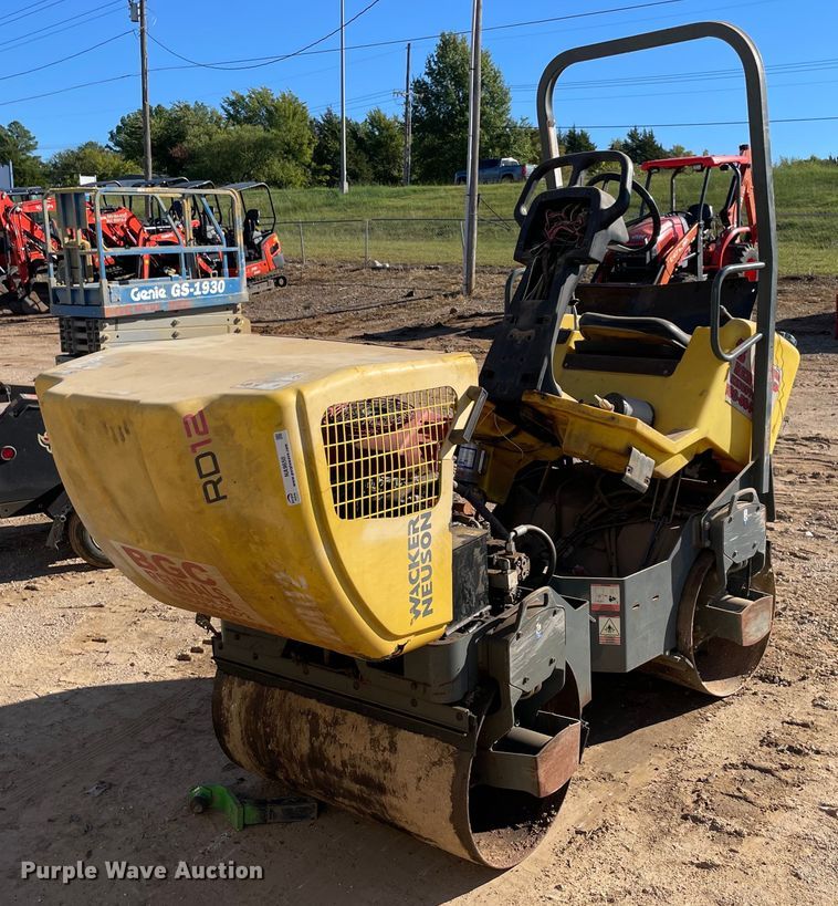 image for item NA9650 Wacker Nelson RD12  double drum vibratory roller