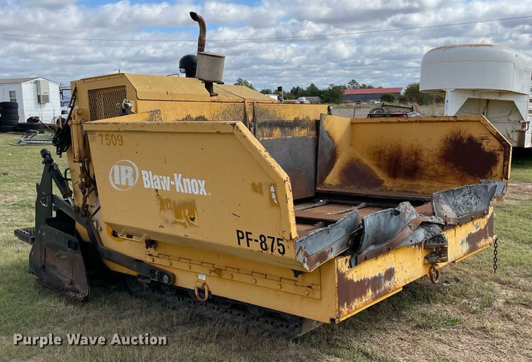 image for item NA9665 Ingersoll Rand Blaw-Knox PF-875  paver